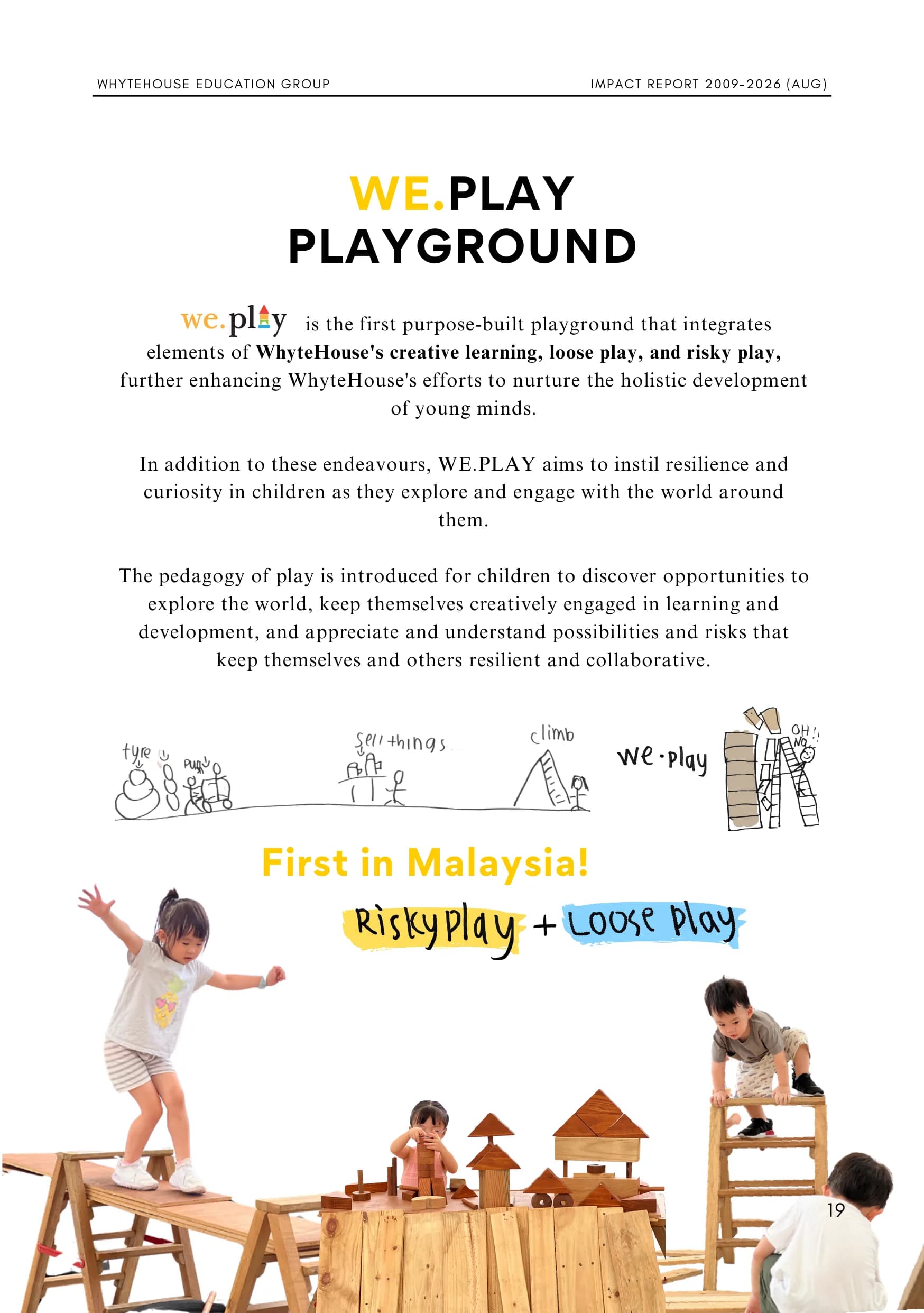 WhyteHouse Education Group Impact Report, page 19 of 24